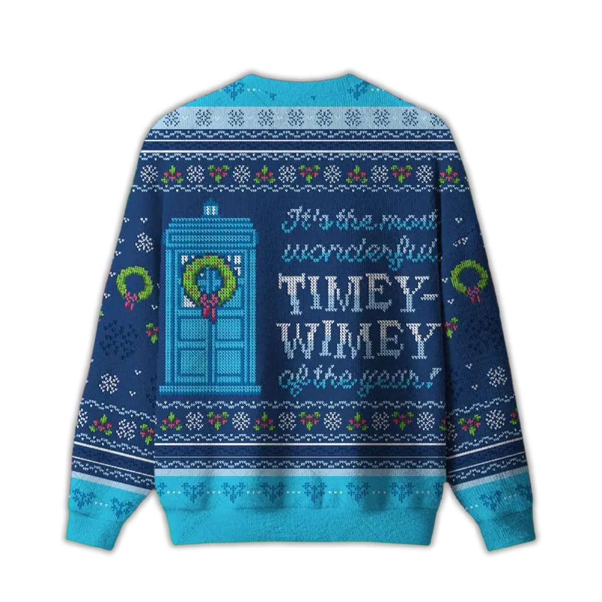 Alternative view of 2025 Timey Wimey Ugly Christmas Sweater