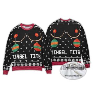 2025 Tinsel Tits Ugly Christmas Sweater