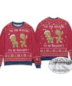 2025 Tis The Season To Be Naughty Ugly Christmas Sweater