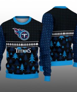 2025 Titans Festive Holiday Ugly Sweater 