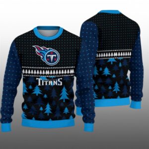 2025 Titans Festive Holiday Ugly Sweater - Grishko.com