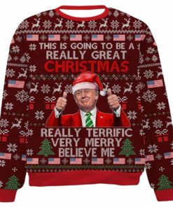 Alternative view of 2025 Trump This Is Going To Be A Really Christmas Ugly Sweater