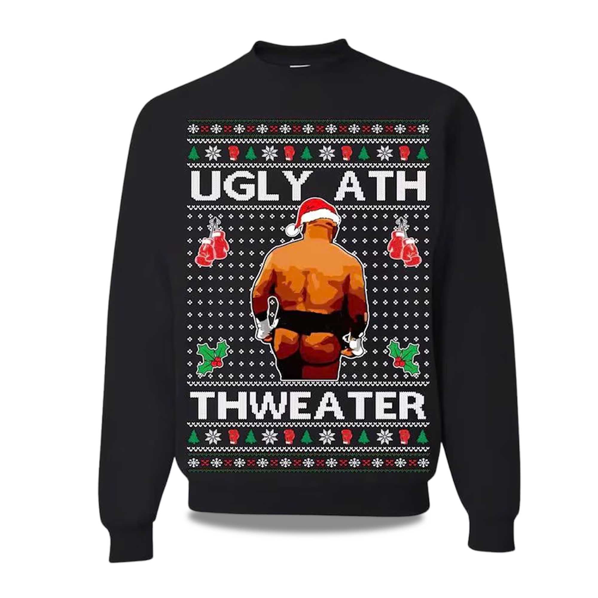 2025 Ugly Ath Thweater Ugly Christmas Sweater