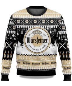 2025 Warsteiner German Beer Christmas Ugly Sweater
