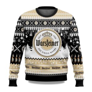 2025 Warsteiner German Beer Christmas Ugly Sweater