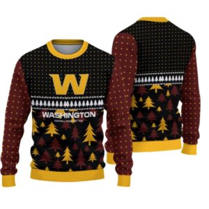 Alternative view of 2025 Washington Festive Holiday Ugly Sweater - Grishko.com