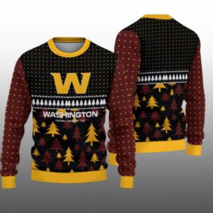 2025 Washington Festive Holiday Ugly Sweater - Grishko.com