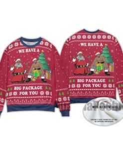 Alternative view of 2025 We Have A Big Package For You Ugly Chirstmas Sweater