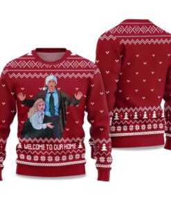 Alternative view of 2025 Welcome To Our Home Griswold Family Christmas Sweater