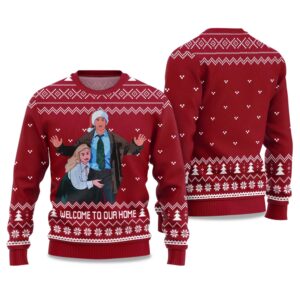 Alternative view of 2025 Welcome To Our Home Griswold Family Christmas Sweater