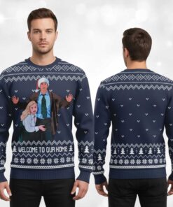 Alternative view of 2025 Welcome To Our Home Griswold Family Christmas Ugly Sweater