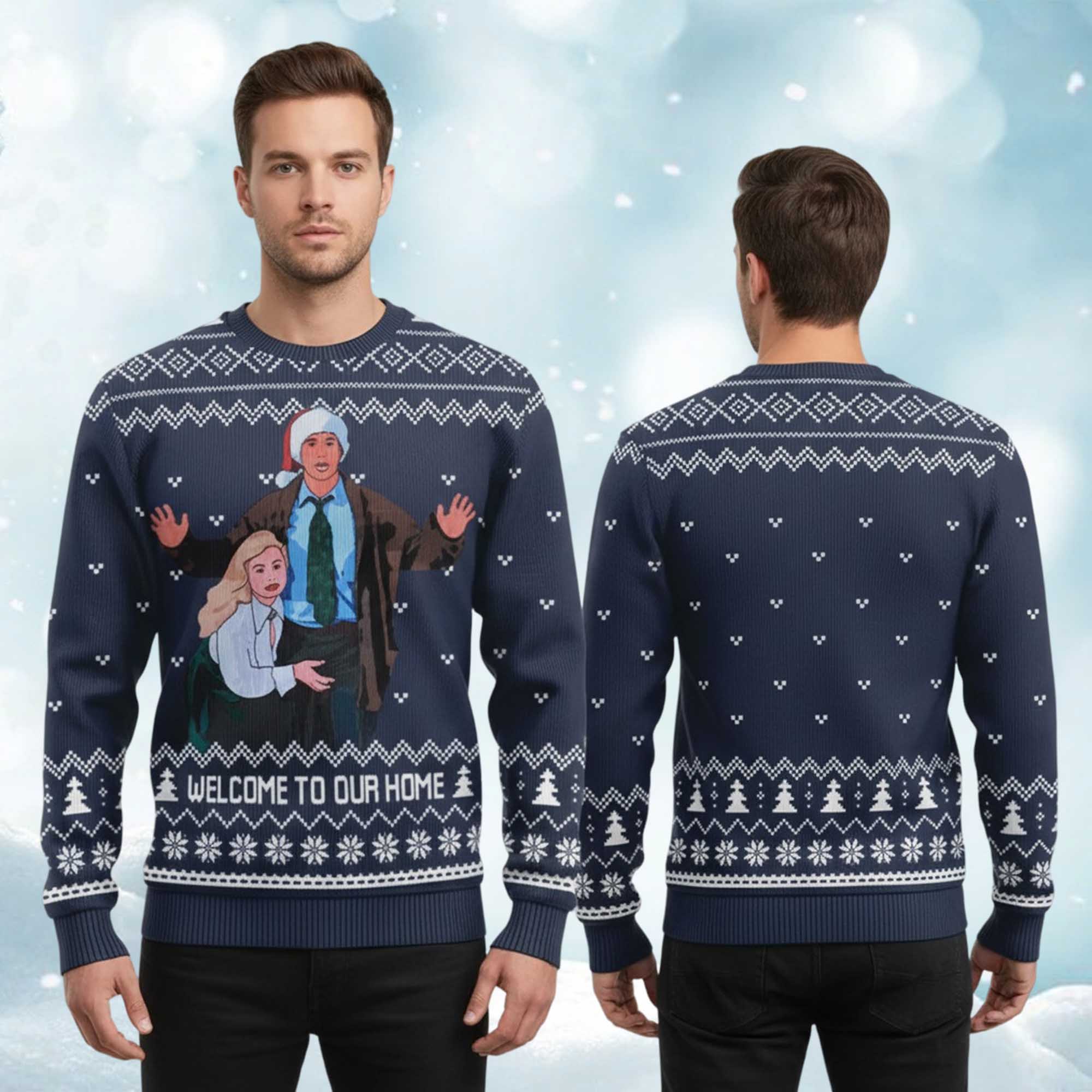 2025 Welcome To Our Home Griswold Family Christmas Ugly Sweater