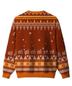 Alternative view of 2025 Wine & Poor Life Choices Ugly Christmas Sweater