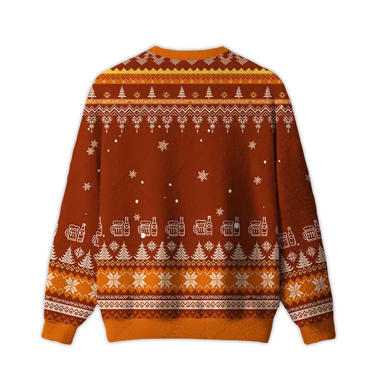 Alternative view of 2025 Wine & Poor Life Choices Ugly Christmas Sweater