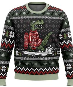 2025 Wrong Size Dinosaurs Ugly Sweater
