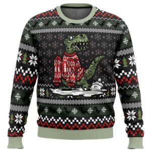 2025 Wrong Size Dinosaurs Ugly Sweater