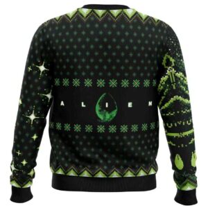 Alternative view of 2025 Xenomorph Alien Ugly Christmas Sweater