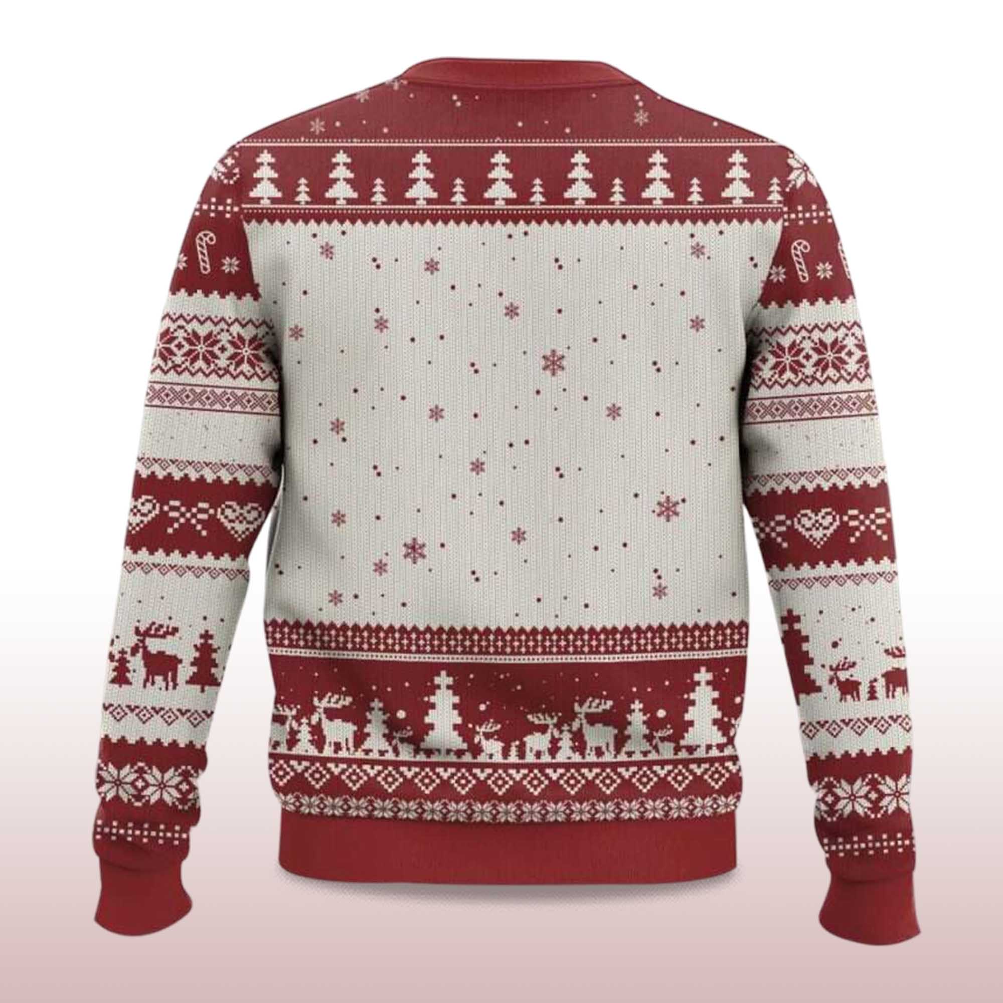 Alternative view of 2025 Xmas Trump Daddys Home Make Christmas Great Again Ugly Christmas Sweater