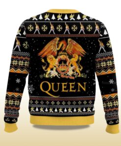 Alternative view of 2025 Yes I Am Old But I Saw Freddie Mercury On Stage Freddie Mercury Queen Christmas Ugly Sweater