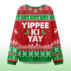 Alternative view of 2025 Yippee Ki Yay Ugly Christmas Sweater