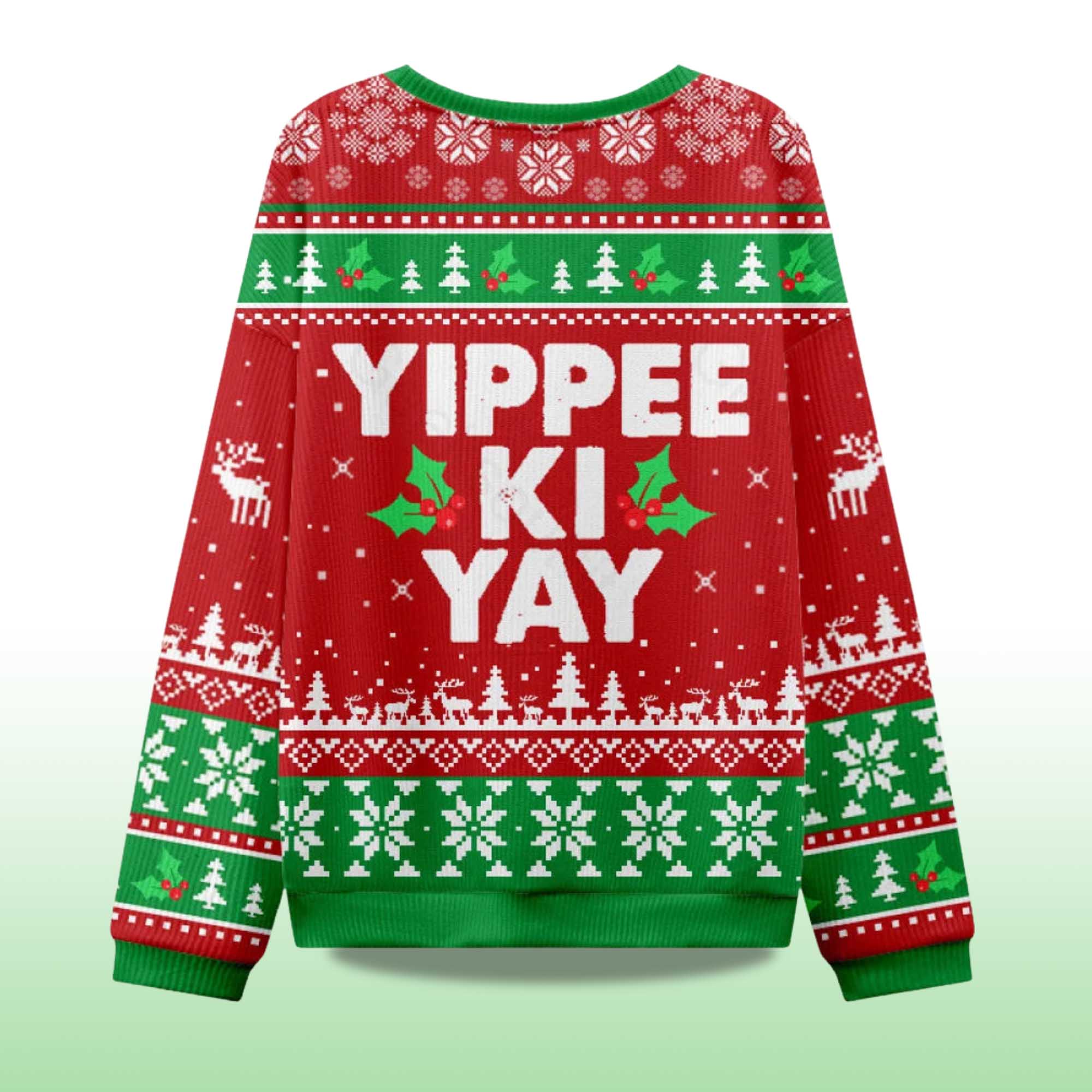 Alternative view of 2025 Yippee Ki Yay Ugly Christmas Sweater