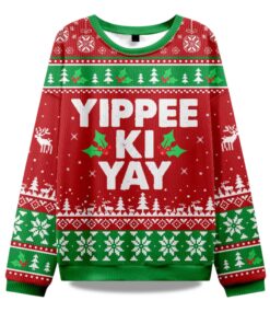 2025 Yippee Ki Yay Ugly Christmas Sweater