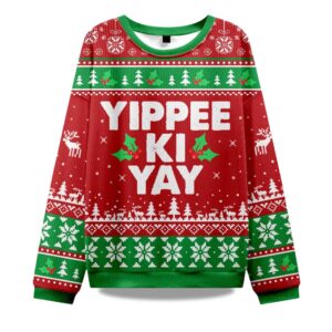 2025 Yippee Ki Yay Ugly Christmas Sweater