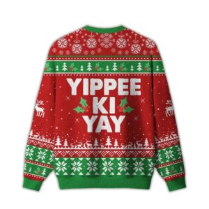 Alternative view of 2025 Yippee Ki Yay Ugly Sweater