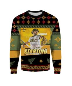 Alternative view of 2025 Yu Davish Padres Ugly Christmas Sweater 