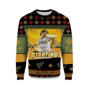 2025 Yu Davish San Diego Padres Ugly Christmas Sweater