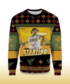 Alternative view of 2025 Yu Davish San Diego Padres Ugly Christmas Sweater