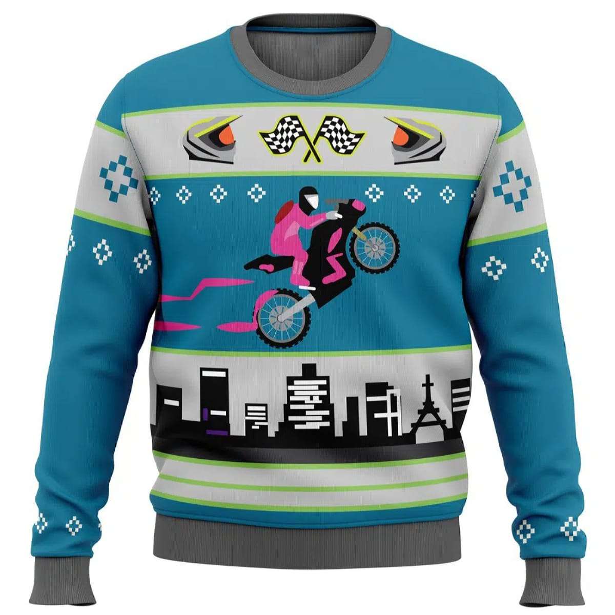 2025 Yui Kimura Wintery Rush Dead by Daylight Ugly Christmas Sweater