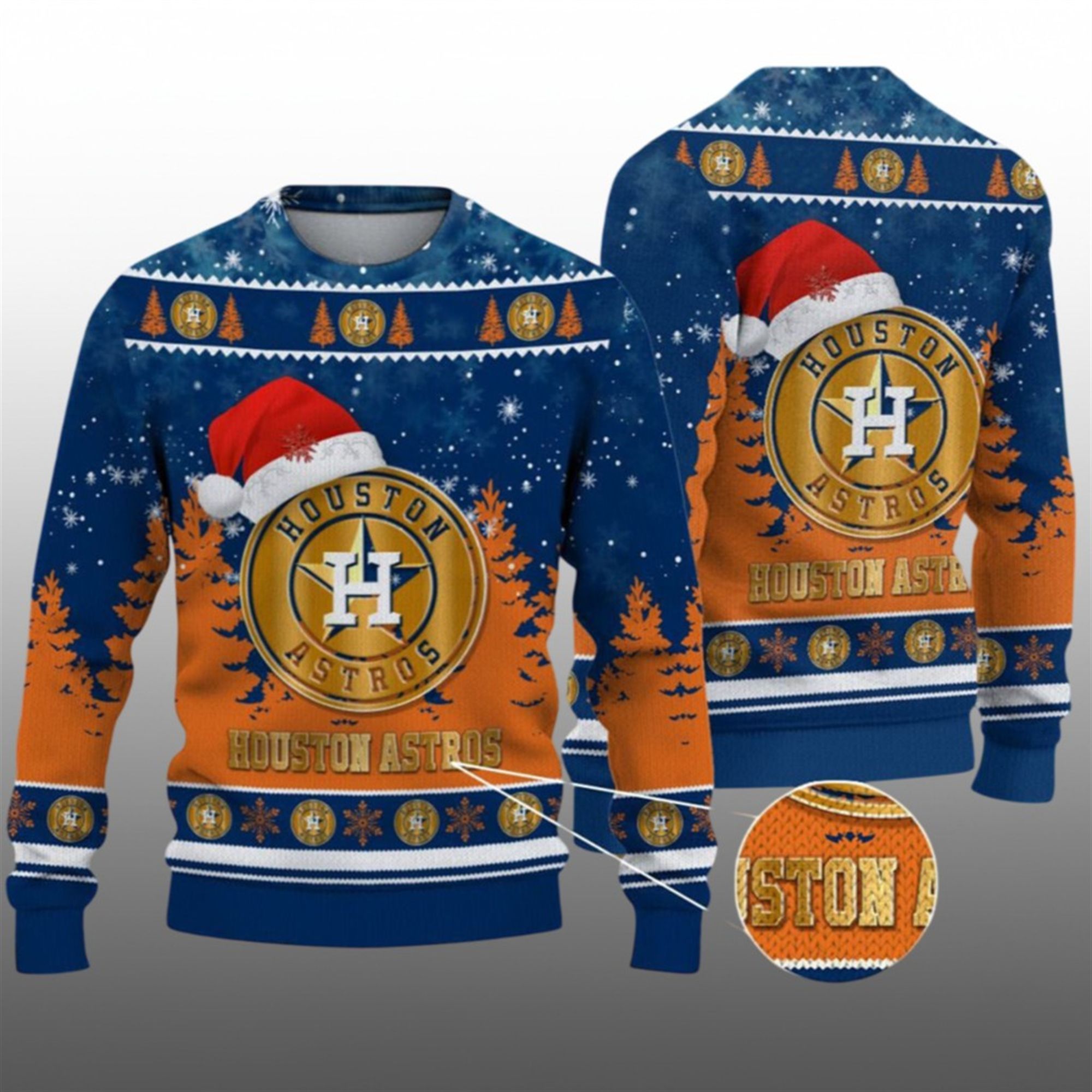 2026 Christmas Astros Ugly Christmas Sweater - Grishko.com