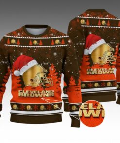 Alternative view of 2026 Christmas Browns Ugly Christmas Sweater 
