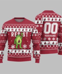2026 Christmas Buccaneers Portland Frog Resist Ugly Sweater 