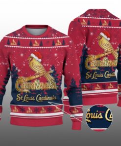 2026 Christmas Cardinals Ugly Christmas Sweater 