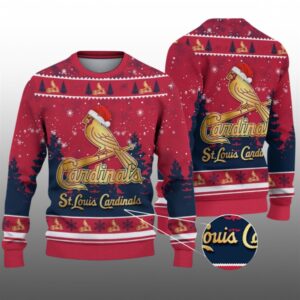 2026 Christmas Cardinals Ugly Christmas Sweater - Grishko.com