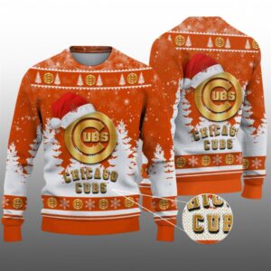 2026 Christmas Cubs Ugly Christmas Sweater - Grishko.com