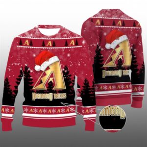 2026 Christmas Diamondbacks Ugly Christmas Sweater - Grishko.com