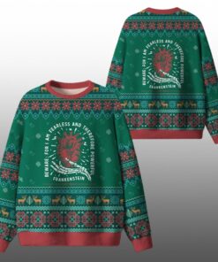 2026 Christmas For I Am Fearless Therefore Powerful Ugly Sweater 