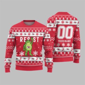 2026 Christmas KC Chiefs Portland Frog Resist Ugly Sweater - Grishko.com