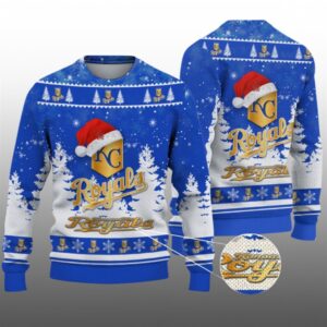 2026 Christmas KC Royals Ugly Christmas Sweater - Grishko.com