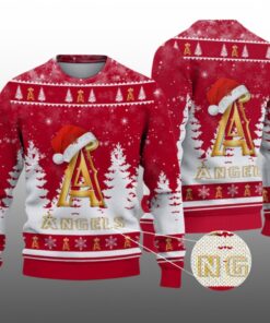 2026 Christmas LA Angels Ugly Christmas Sweater 