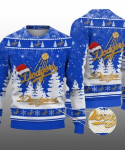 2026 Christmas LA Dodgers Ugly Christmas Sweater 