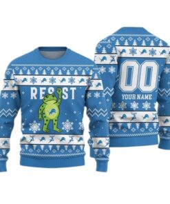Alternative view of 2026 Christmas Lions Portland Frog Resist Ugly Sweater 