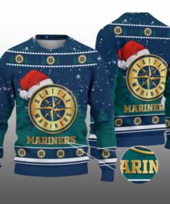 2026 Christmas Mariners Ugly Christmas Sweater 