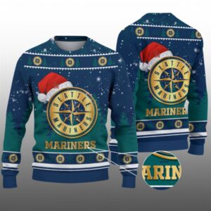 2026 Christmas Mariners Ugly Christmas Sweater - Grishko.com