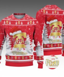 Alternative view of 2026 Christmas Phillies Ugly Christmas Sweater 