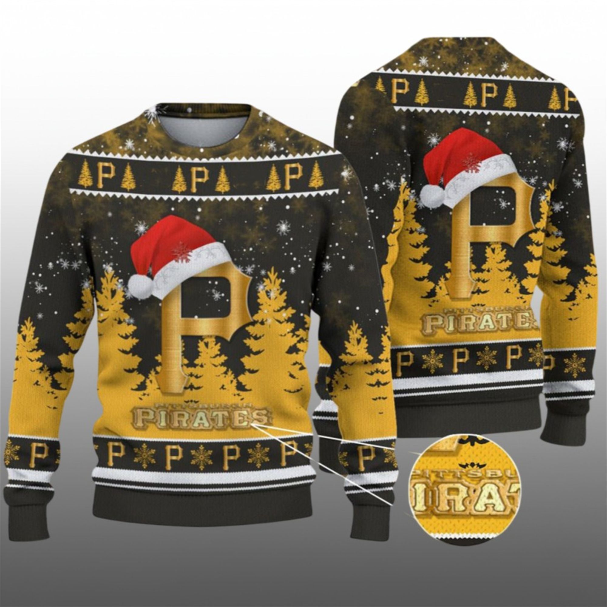 2026 Christmas Pirates Ugly Christmas Sweater - Grishko.com