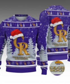 Alternative view of 2026 Christmas Rockies Ugly Christmas Sweater 